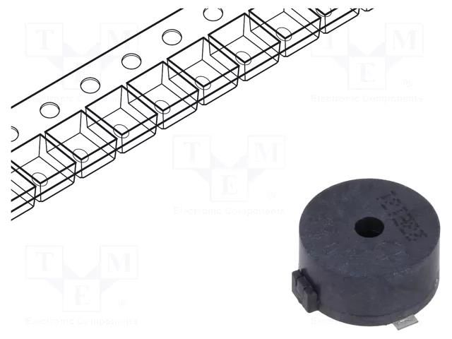 Sound transducer: electromagnetic signaller; 2.7kHz; 80mA; 3V Cre-sound Electronics LET9045CS-03L-2.7