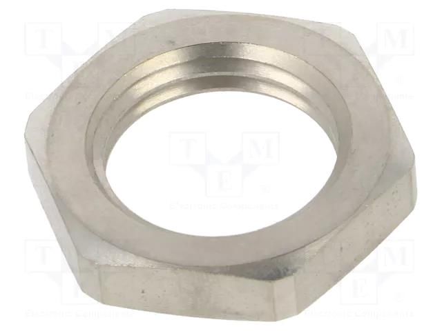 Nut; M16; 1.5; stainless steel; 22mm ELESA+GANTER GN909.5-M16X1.5