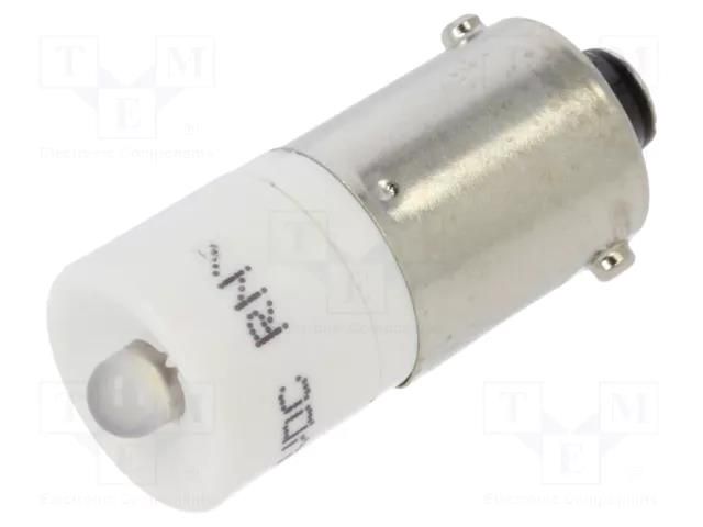 LED lamp; white; BA9S,T10; 24÷30VDC; plastic; -20÷60°C CML INNOVATIVE TECHNOLOGIES 186003AW3D