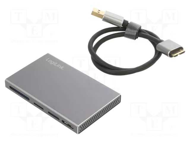 Card reader: memory; USB B micro socket; USB 3.2; 5Gbps LOGILINK CR0048