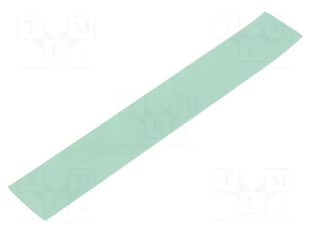 Tape: heat transfer; W: 20mm; L: 130mm; Thk: 0.5mm; 2.4W/mK; glueless AG TERMOPASTY THERMOPAD24-05X20