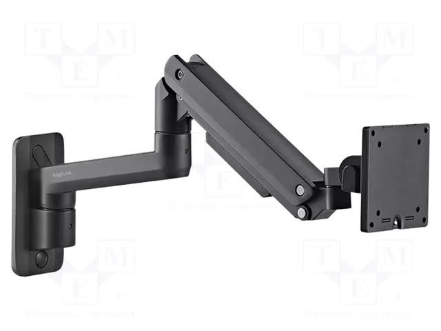 Holder; 20kg; 17÷49"; Arm len: 424mm; Standard: 75x75mm,100x100mm LOGILINK BP0169