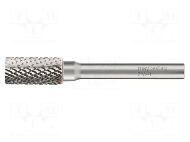 Rotary burr; Ø: 6mm; L: 43mm; metal; Working part len: 13mm; rod 3mm ALPEN-MAYKESTAG ALP.778403106100