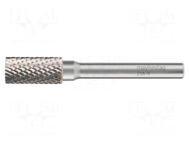 Rotary burr; Ø: 6mm; L: 50mm; metal; Working part len: 16mm; rod 6mm ALPEN-MAYKESTAG ALP.777406106100