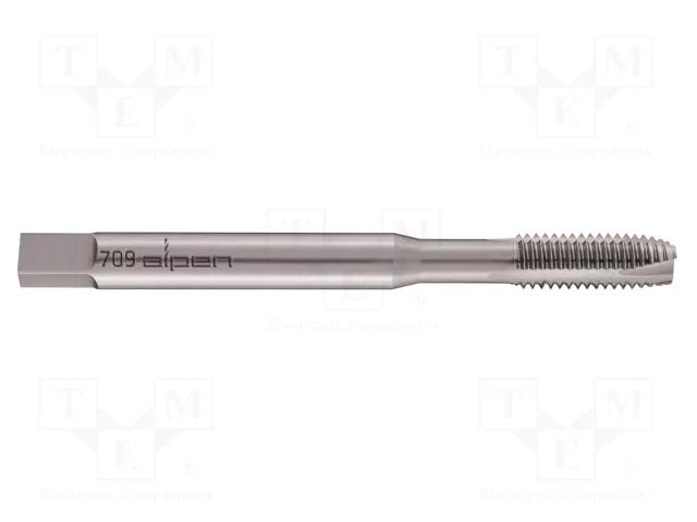 Tap; M8; 1.25; Holder: machine; high speed steel; HSS SUPER ALPEN-MAYKESTAG ALP.70900800100