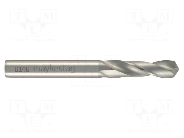 Drill bit; for metal; Ø: 3.2mm; L: 49mm; cemented carbide; case ALPEN-MAYKESTAG ALP.614600320100