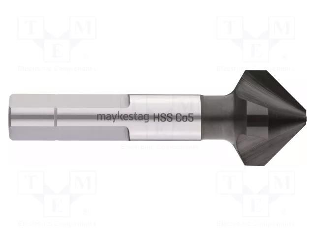 Countersink; high speed steel cobalt HSS-Co; Mounting: rod 6mm ALPEN-MAYKESTAG ALP.238700830100