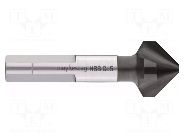 Countersink; high speed steel cobalt HSS-Co; Mounting: rod 10mm ALPEN-MAYKESTAG ALP.238702050100