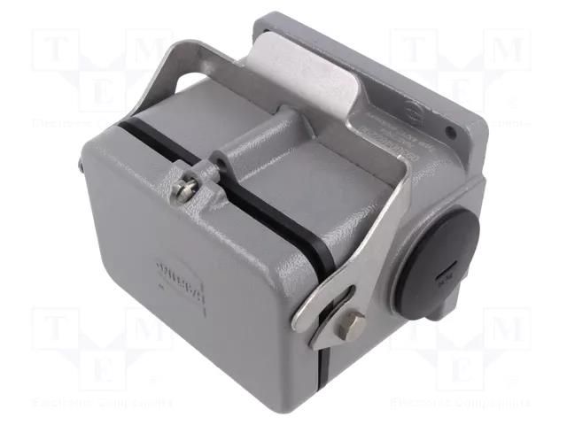 Han B Base SM LC metal cover 2 x Pg 36 HARTING 09300482296