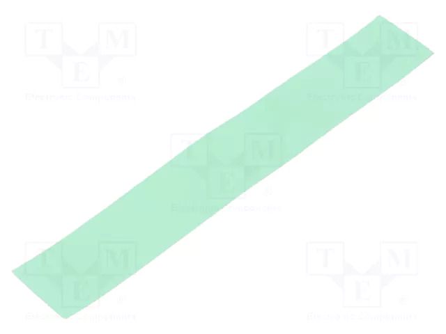 Tape: heat transfer; W: 20mm; L: 130mm; Thk: 0.3mm; 2.4W/mK; glueless AG TERMOPASTY THERMOPAD24-03X20