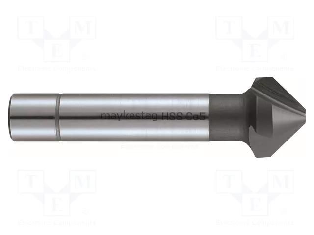 Countersink; high speed steel cobalt HSS-Co; Mounting: rod 10mm ALPEN-MAYKESTAG ALP.229701500100