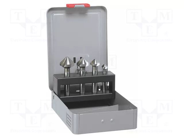 Countersink; high speed steel cobalt HSS-Co; 4pcs. ALPEN-MAYKESTAG ALP.229000004100