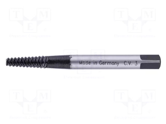 Screw extractor; 75mm; hexagonal; Size: 3 ALPEN-MAYKESTAG ALP.70100003100