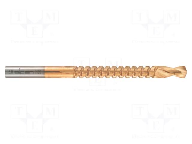 Drill bit; for metal,step,conical; Ø: 6mm; L: 89mm; blister ALPEN-MAYKESTAG ALP.72100001100