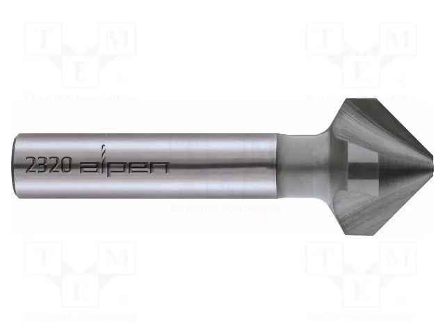 Countersink; high speed steel; Ø: 20.5mm; aluminium,metal,steel ALPEN-MAYKESTAG ALP.232002050100