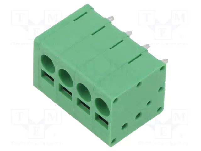 Connector: PCB terminal block; terminal; 20A; 300V; straight; 1x4 ADAM TECH EB163A-04-C-180