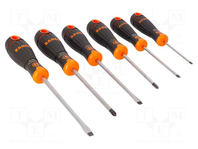 Phillips,slot; PH1,PH2,3x0.5mm,4x0.8mm,5.5x1mm,6.5x1.2mm BAHCO SA.B219.006