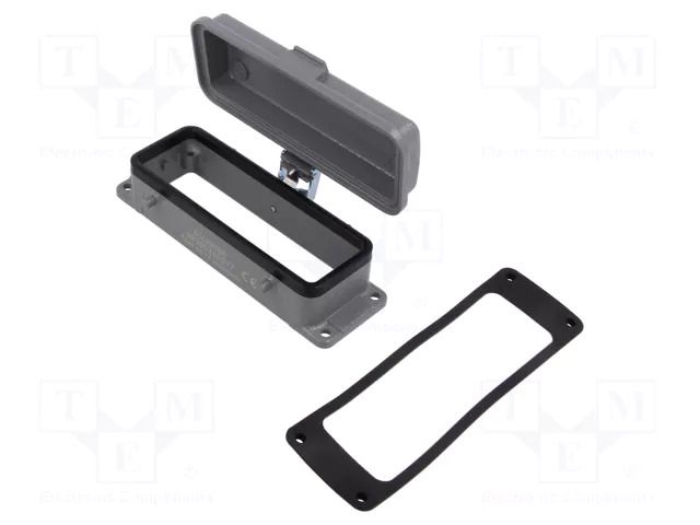 Han B Base Panel 4 Pegs Metal Cover HARTING 09300240317