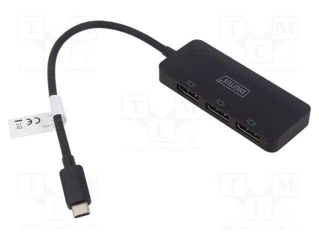 Adapter; DisplayPort 1.4,HDCP 2.2; 4K,HDCP,HDR,MST,UHD 2160p DIGITUS DS-45334