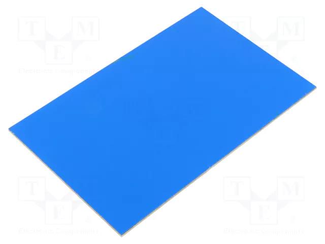 Laminate; FR4,epoxy resin; 1.5mm; L: 160mm; W: 100mm BUNGARD FR4100X160X15/7000