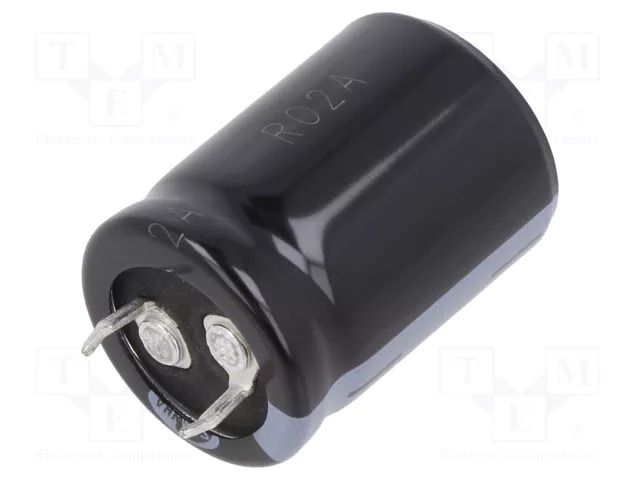 Capacitor: electrolytic; SNAP-IN; 100uF; 400VDC; Ø22x30mm; ±20% SAMWHA HY2G107M22030HA