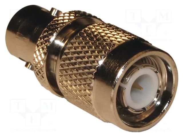 Adapter; BNC socket,TNC male; Insulation: PTFE; 50Ω AMPHENOL RF 242149