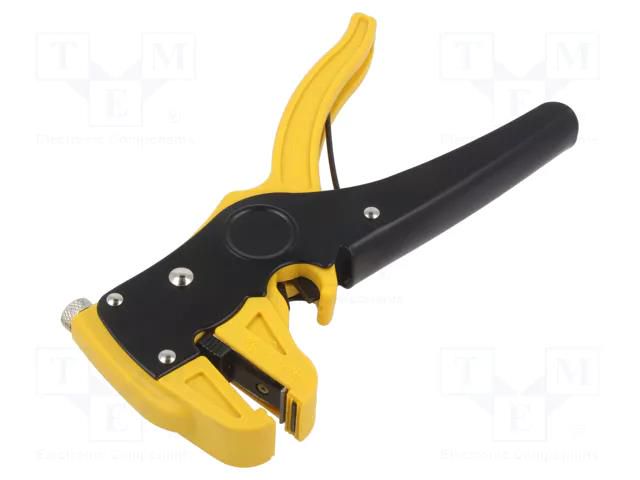 Stripping tool; 0.5÷6mm2; Wire: round; automatic QOLTEC QOLTEC-54277