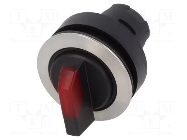 Switch: rotary; 22mm; Stabl.pos: 1; depending on the holder; IP65 SCHLEGEL RRJVASTAL-RT