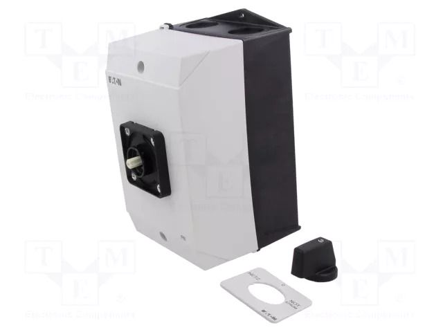 Switch: cam switch; Stabl.pos: 3; 32A; Netz-0-Notstrom; in housing EATON ELECTRIC T3-4-8902/I2
