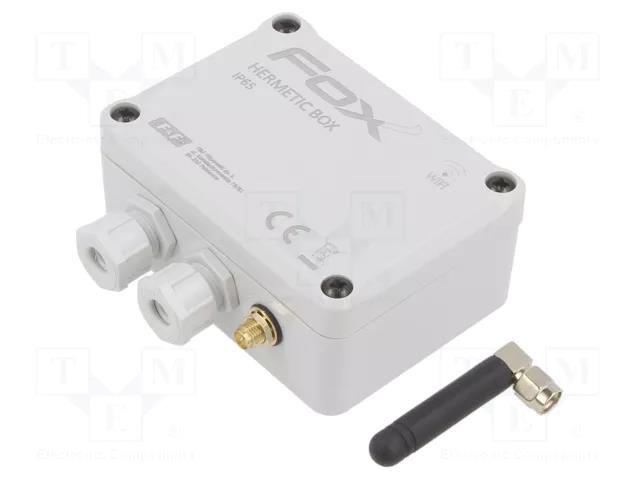 Wireless cutout power switch; wall mount; 165÷265VAC; IP65; FOX F&F WI-R1S1-H