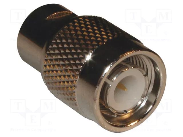 Adapter; FME male,TNC male; Insulation: POM; 50Ω; brass; 1GHz AMPHENOL RF 192105
