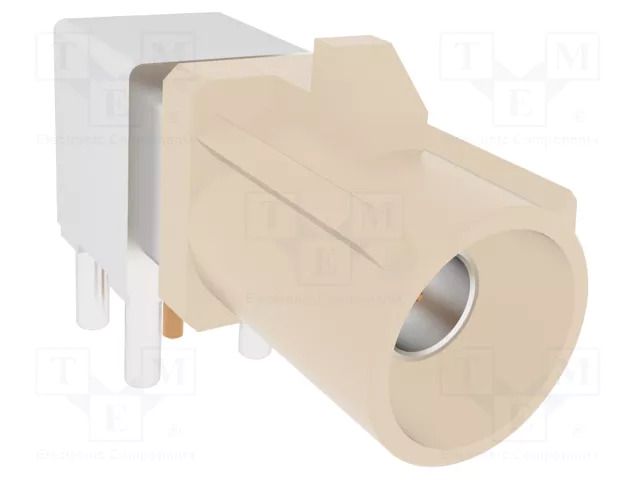 Connector: FAKRA; socket; male; FAKRA Generation 2; angled 90° AMPHENOL RF 2FA1-NBRP-PCB-6