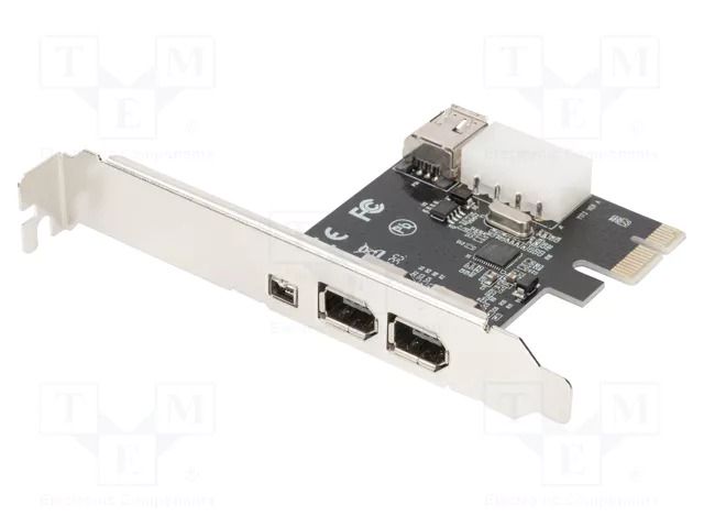 PC extension card: PCIe; 400Mbps DIGITUS DS-30201-5