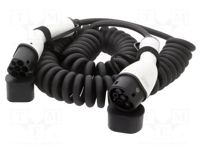 Cable: eMobility; 2x0.5mm2,3x6mm2; 230V; 7.4kW; IP55; 32A; 5m DIGITUS DK-1P32-S-050