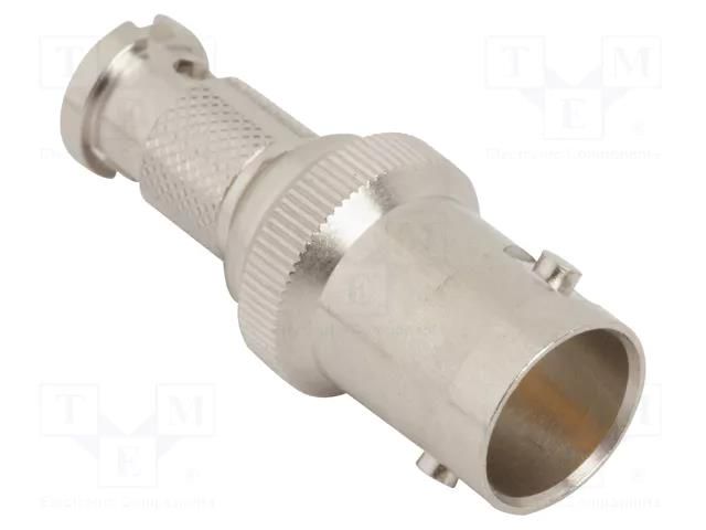 Adapter; BNC female,HD-BNC male; Insulation: PTFE; 75Ω; brass AMPHENOL RF APH-BNCJ-HDBNCP