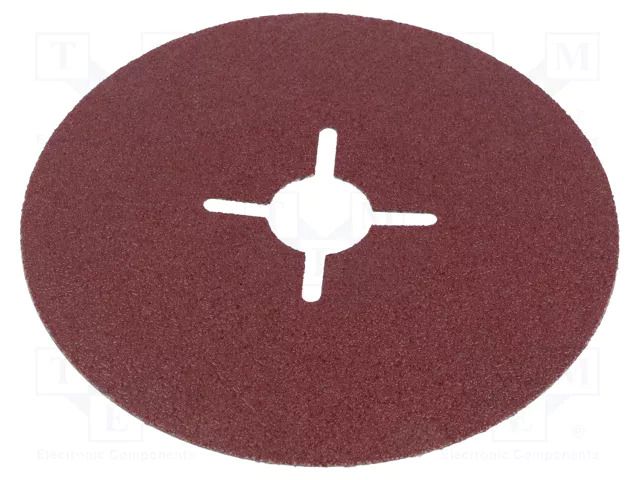 Sanding plate; Ø: 125mm; fiber; Granularity: 80; 22mm 3M 3M-7000028197