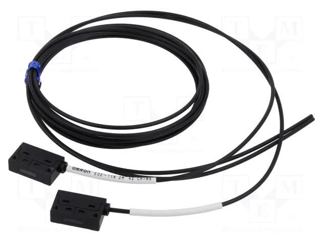 Sensor: fiber-optic; Range: 4m; Oper.mode: transmitter-receiver OMRON E32-T16-2M