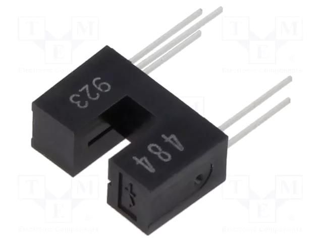 Sensor: photoelectric; through-beam (with slot); LIGHT-ON; THT OMRON Electronic Components EE-SX484
