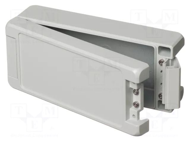 Enclosure: multipurpose; X: 86mm; Y: 199mm; Z: 60mm; BOCUBE ALU; grey BOPLA BA-180806-F-7035