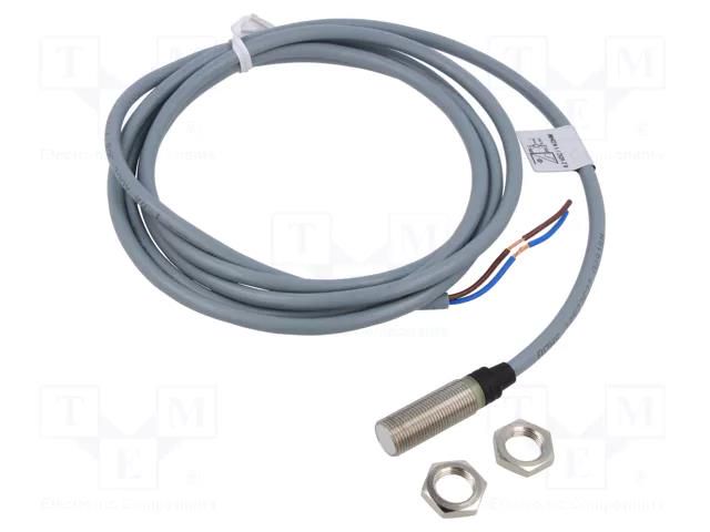 Sensor: inductive; OUT: NAMUR; 2mm; 7÷9VDC; M12; Connection: lead 2m CARLO GAVAZZI IA12ESF02UC