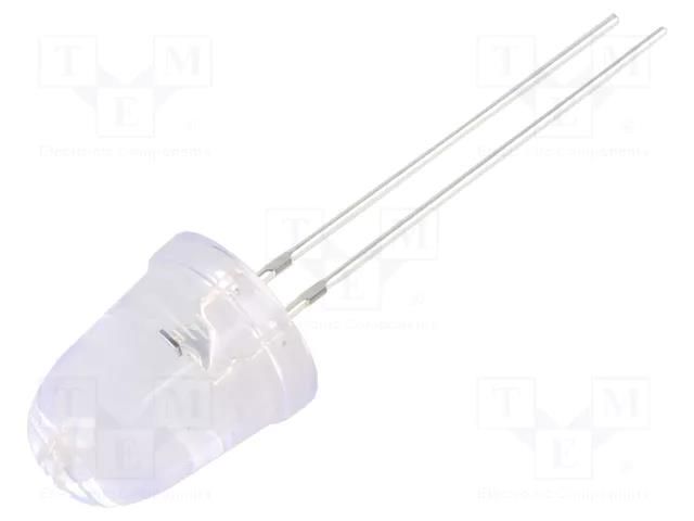 CRLED; blue; 10mm; 10000mcd; 8°; Front: convex; 20VDC; No.of term: 2 OPTOSUPPLY OSB5SAA201A-CR14