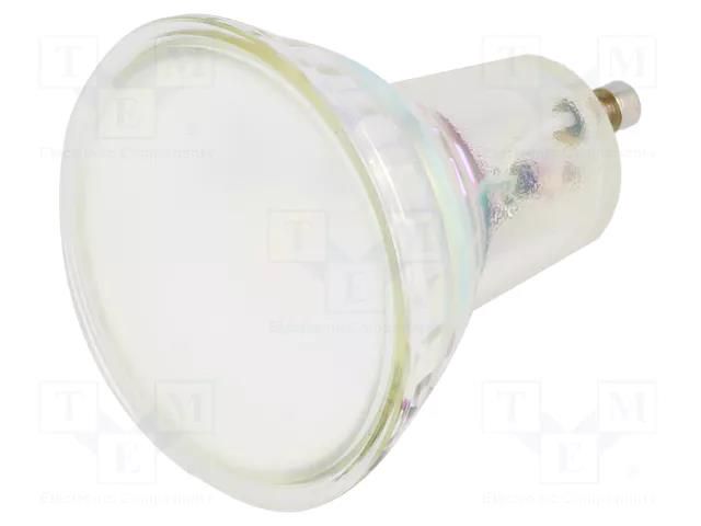 LED lamp; neutral white; GU10; 230VAC; 270lm; 3W; 110°; 4000K GTV Poland LD-SZ30W10-40