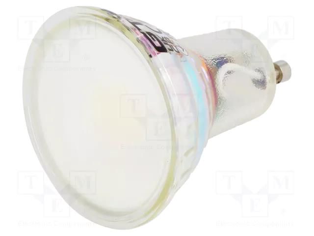 LED lamp; neutral white; GU10; 230VAC; 460lm; 5W; 110°; 4000K GTV Poland LD-SZ50W10-40