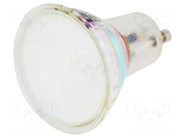 LED lamp; warm white; GU10; 230VAC; 670lm; 6.7W; 110°; 3000K GTV Poland LD-SZ70W10-30