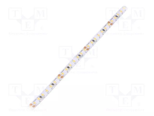 LED tape; white neutral; LED/m: 196; 5mm; IP20; 120°; 9.1W/m; 24VDC KLUŚ K-40-1091-24