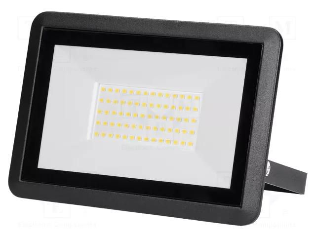 Lamp: LED flood light; 50W; 4000K; CRImin: 80; 46x190x129mm; IP65 ADVITI AD-NL-6255BL4