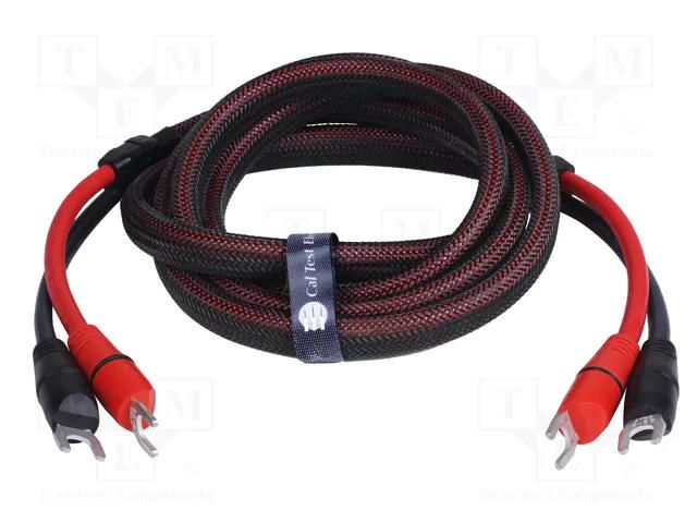 Test lead; 2m; Insulation: silicone; 60A CAL TEST CT4043-200