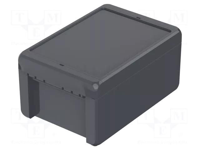 Enclosure: multipurpose; X: 125mm; Y: 191mm; Z: 90mm; BOCUBE; ABS BOPLA B181309-ABS-7024