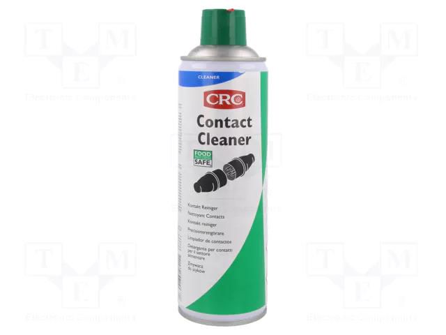 Cleaner; Contact Cleaner; 0.5l; spray; can; colourless CRC CRC-CC/500-FPS