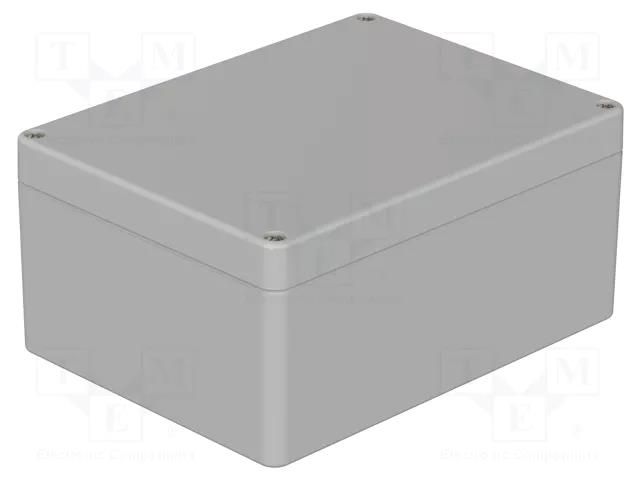 Enclosure: multipurpose; X: 120mm; Y: 160mm; Z: 75mm; EUROMAS; IP66 BOPLA M2381